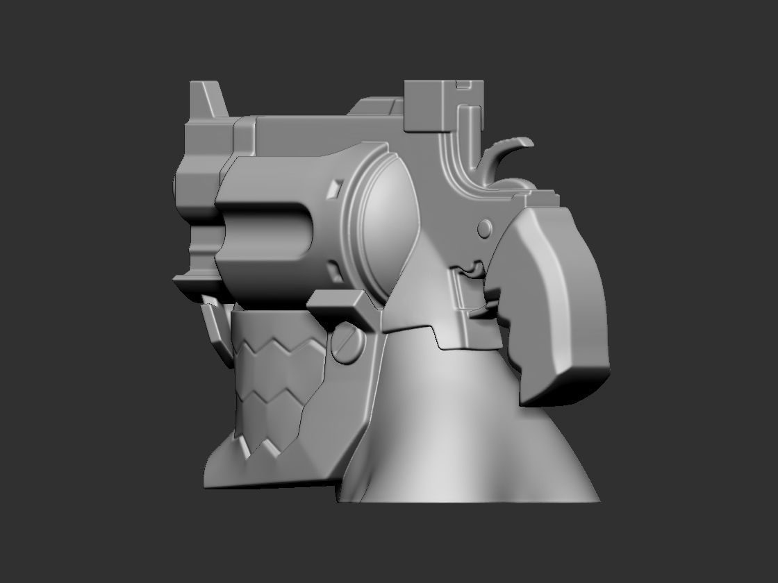 Juzo - No guns life 3D print model_3