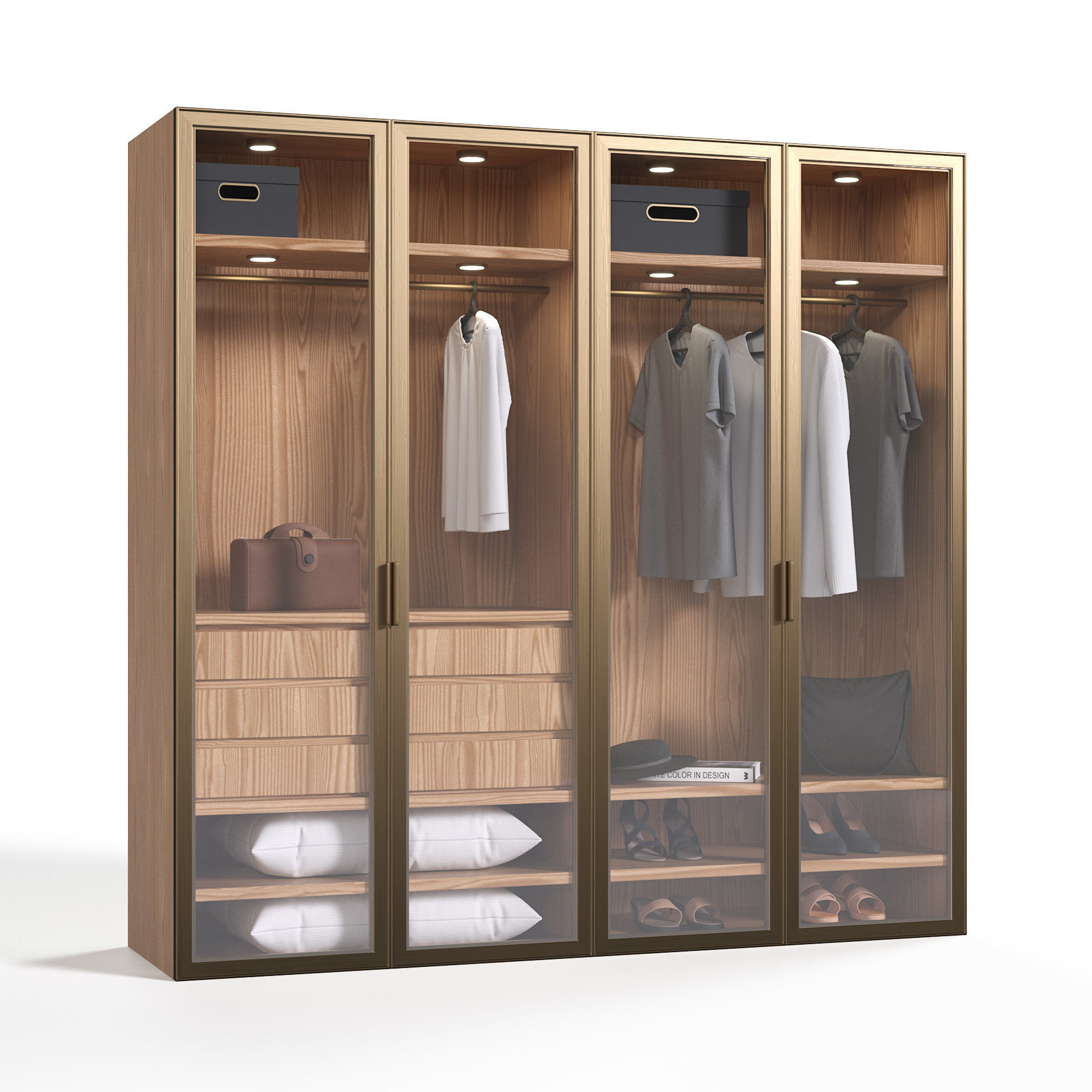 Archmodels vol 277 - collection of modern wardrobes 3D model_5