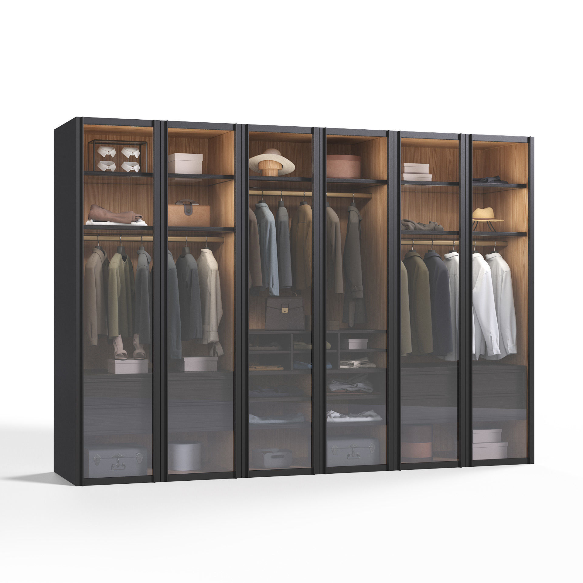 Archmodels vol 277 - collection of modern wardrobes 3D model_6