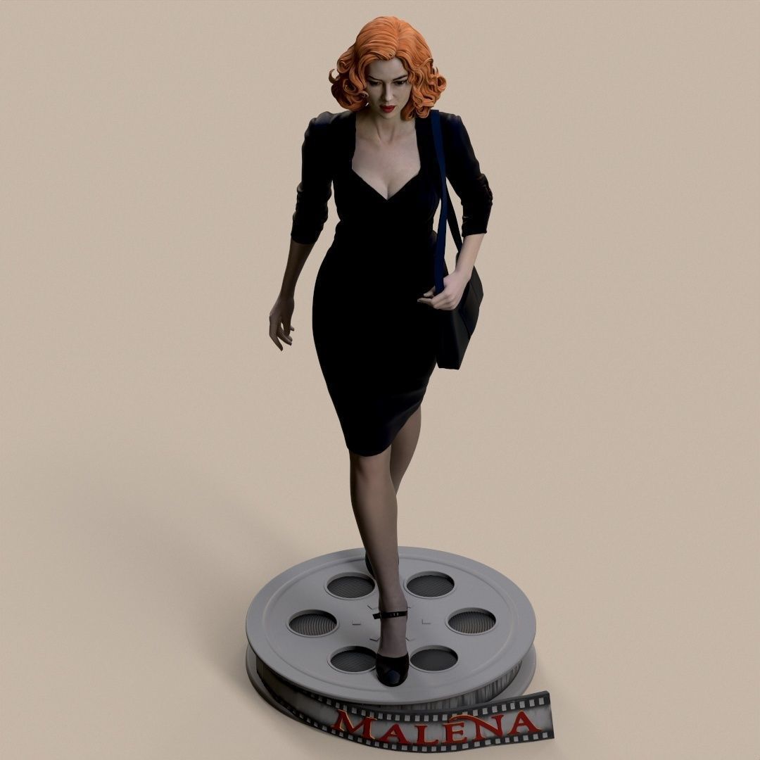 Malena  3D print model_33