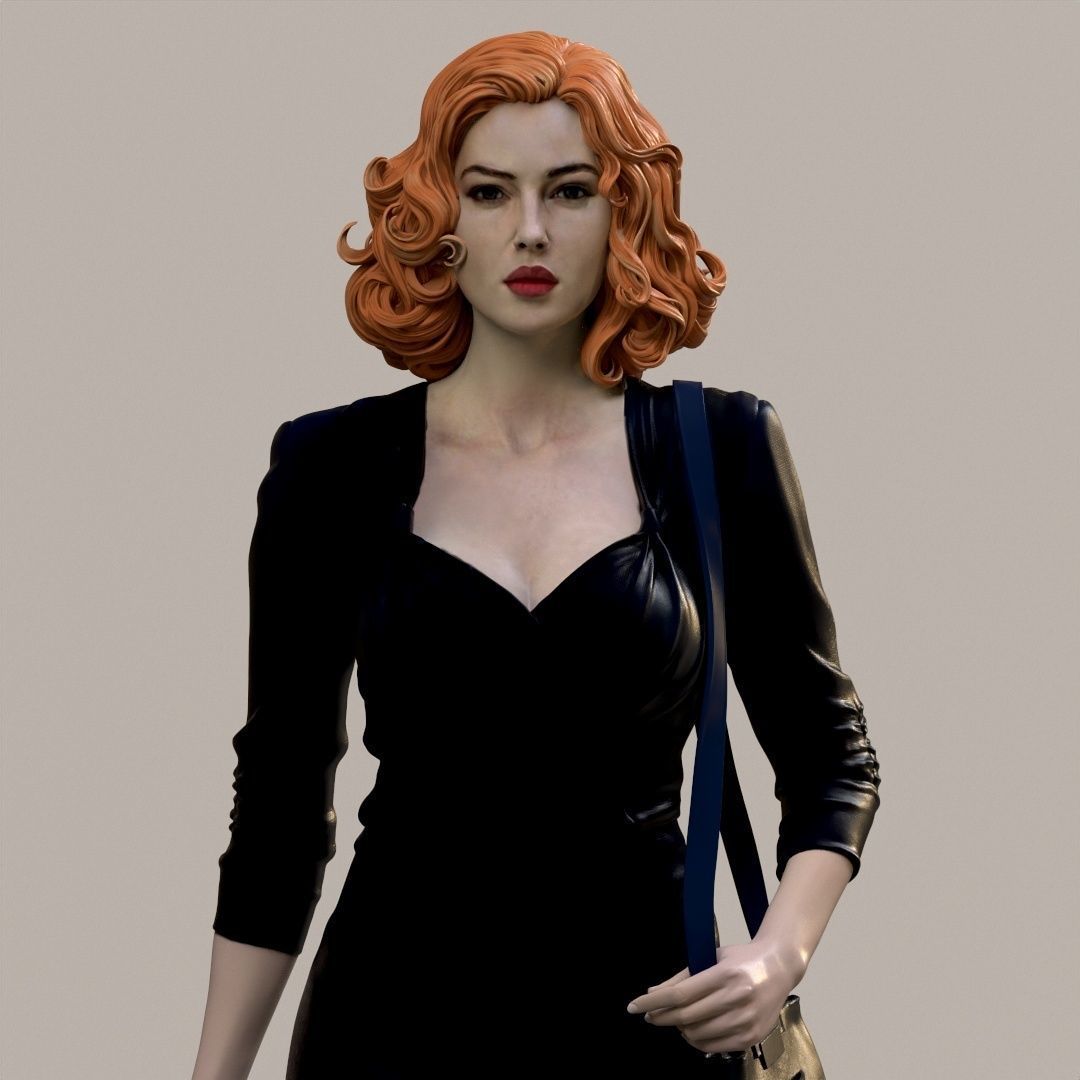 Malena  3D print model_16