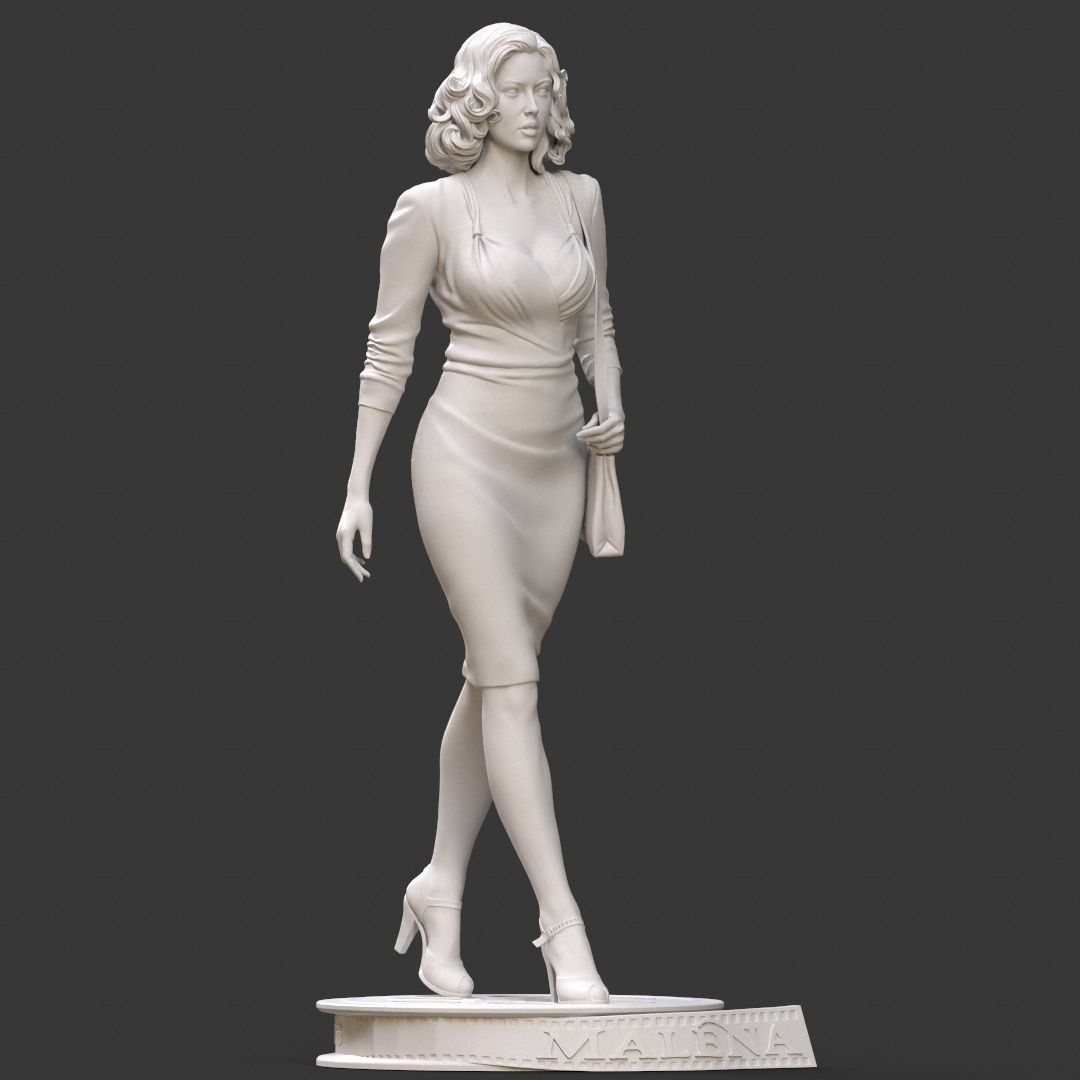 Malena  3D print model_3