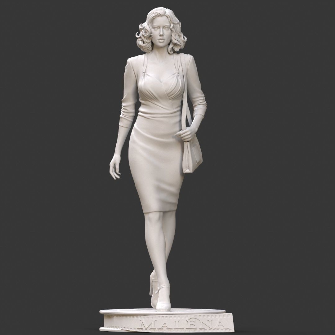 Malena  3D print model_1