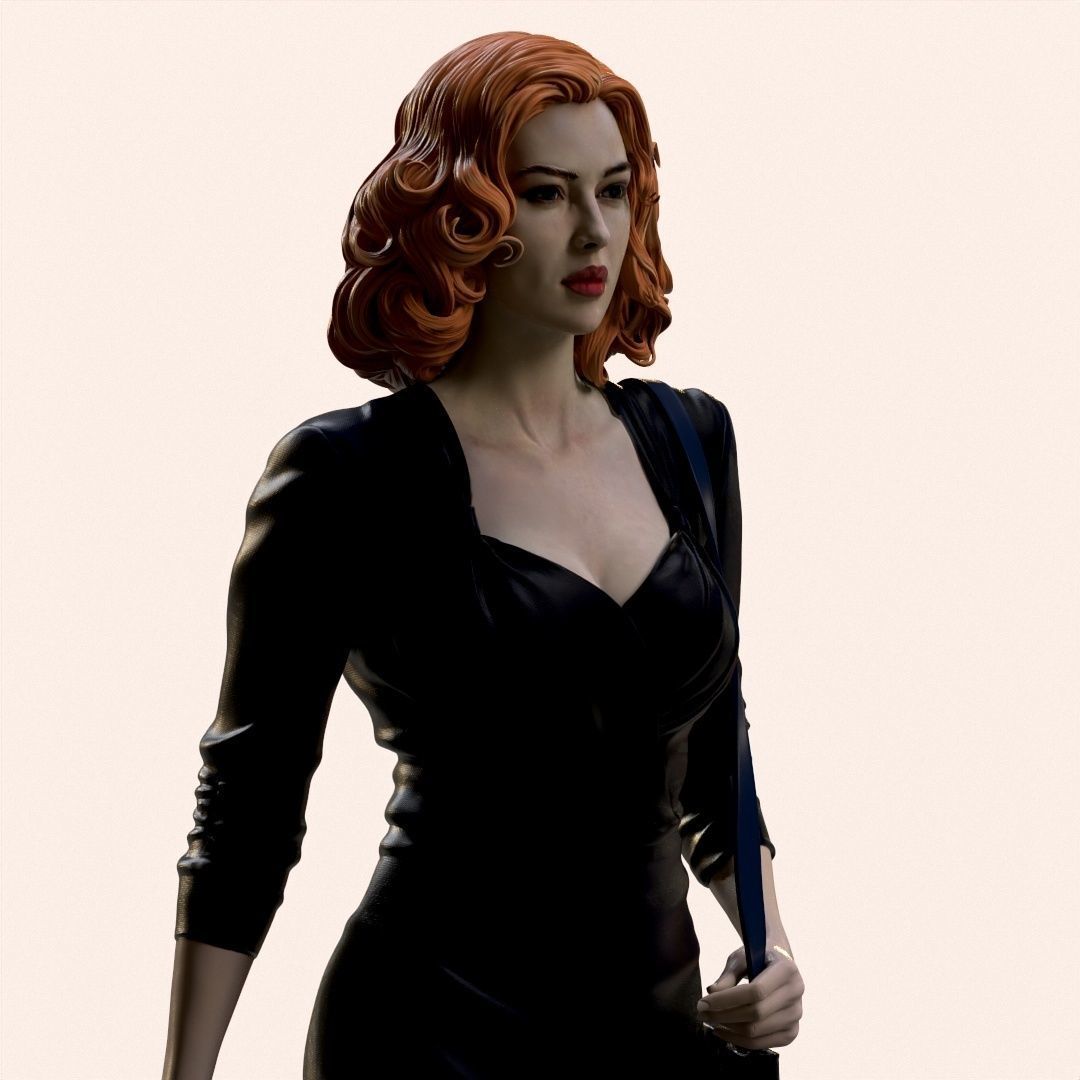 Malena  3D print model_18