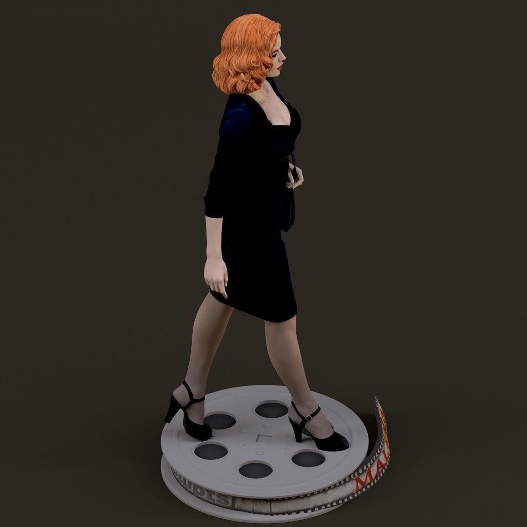 Malena  3D print model_37