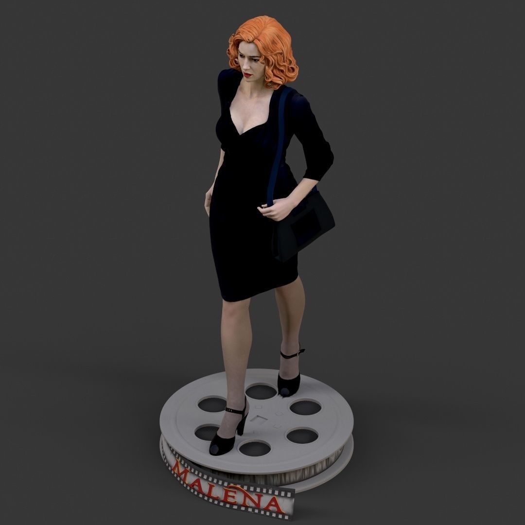 Malena  3D print model_47