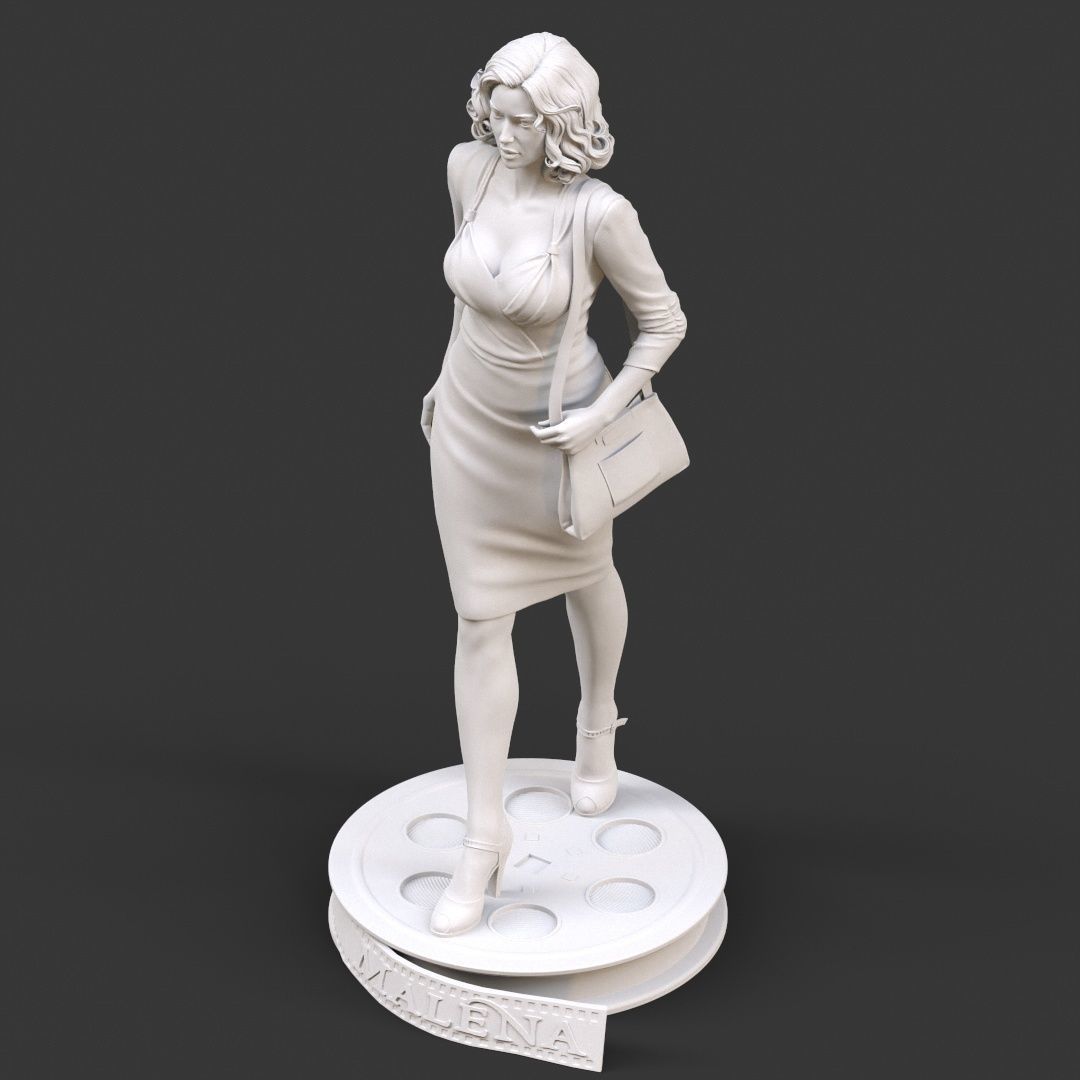Malena  3D print model_48