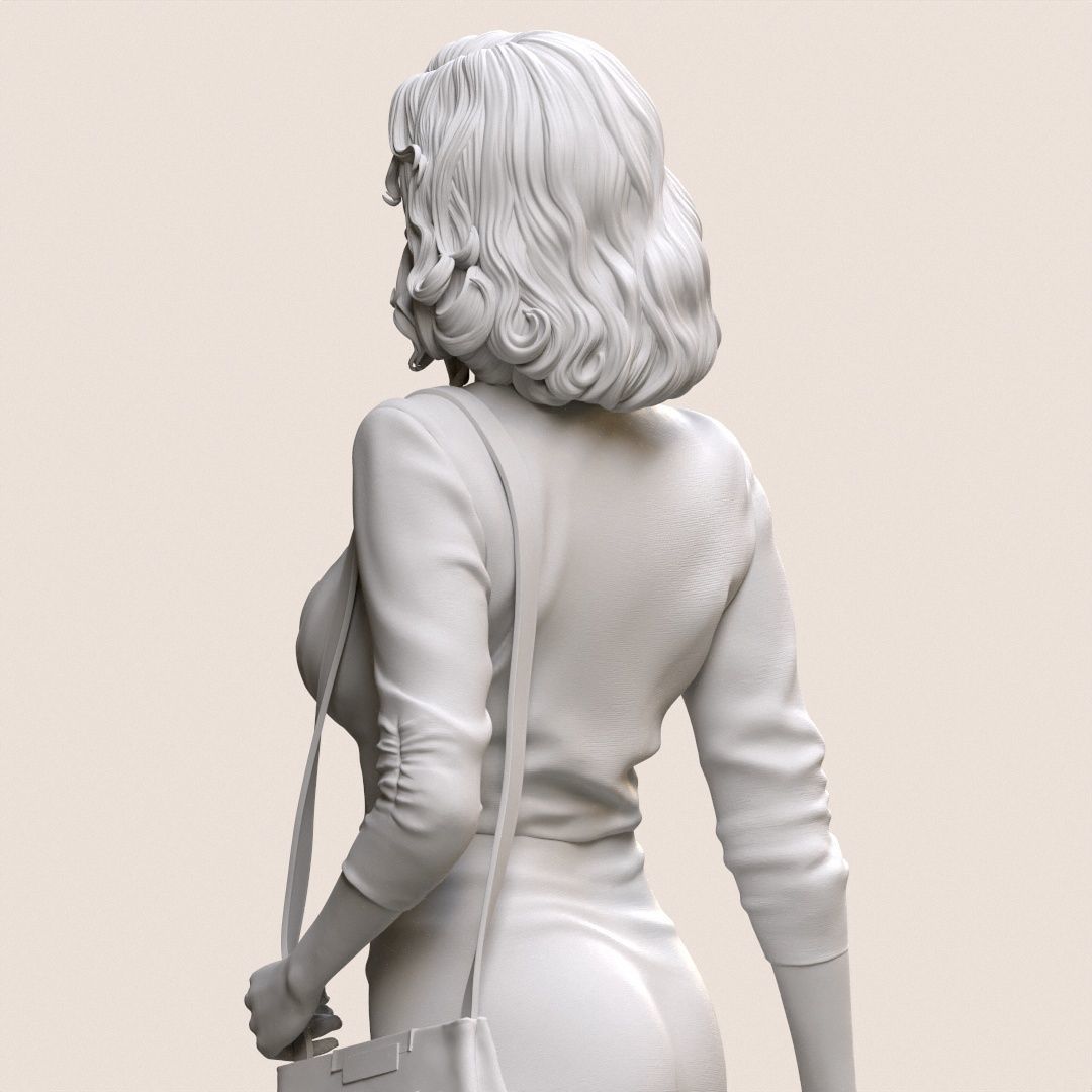 Malena  3D print model_27