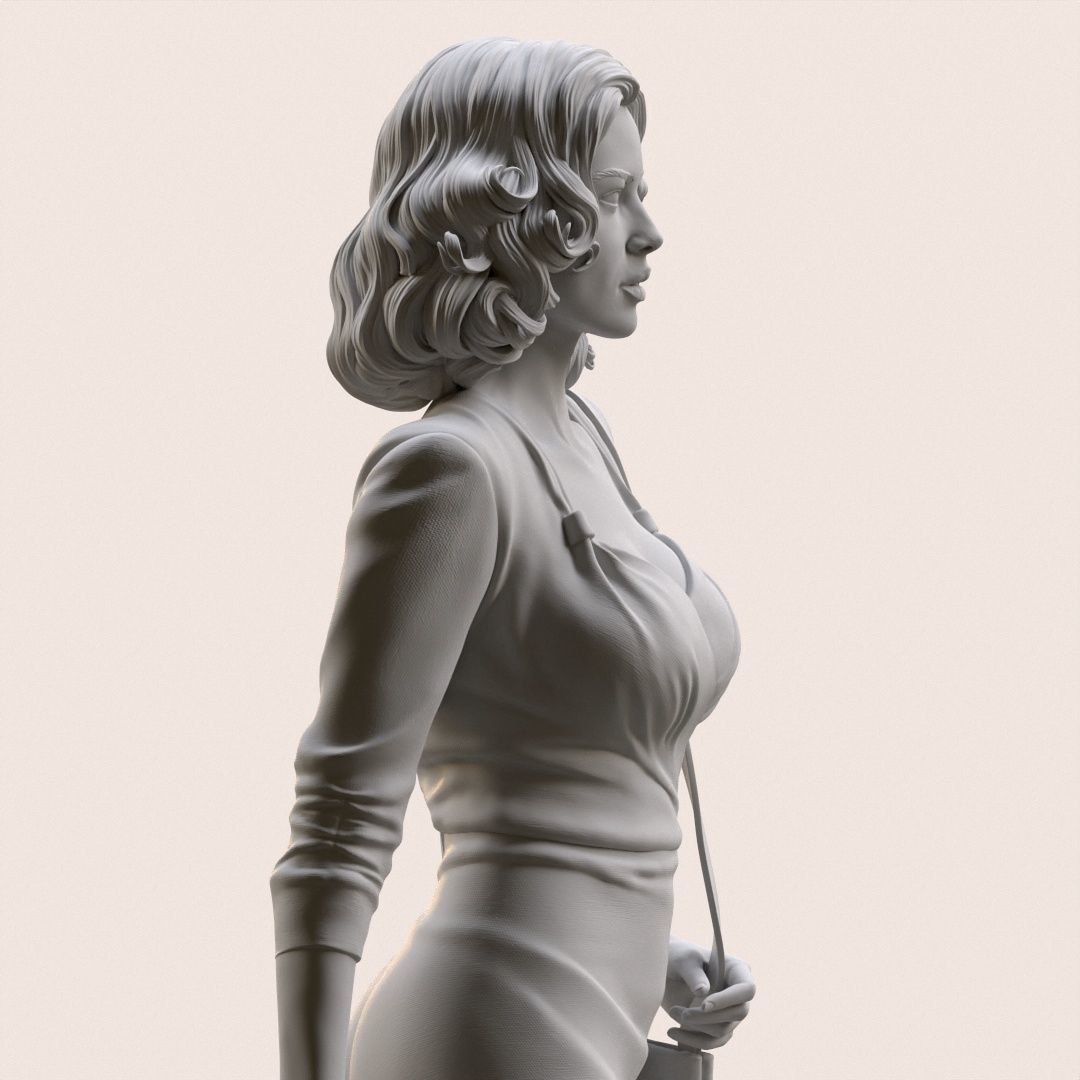 Malena  3D print model_21
