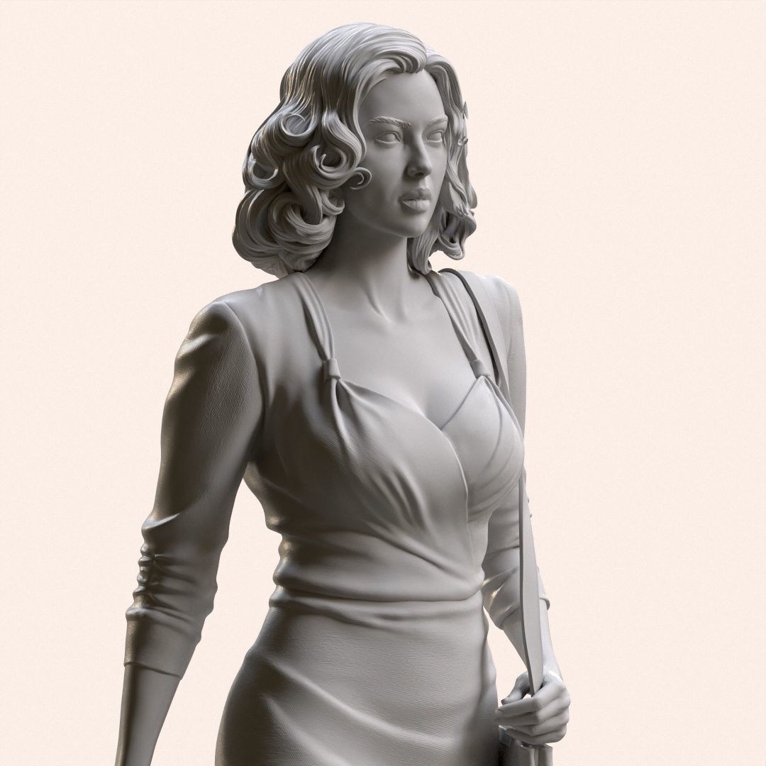 Malena  3D print model_19