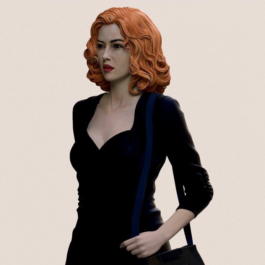 Malena  3D print model_30