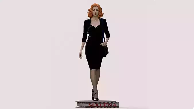 Malena  3D print model