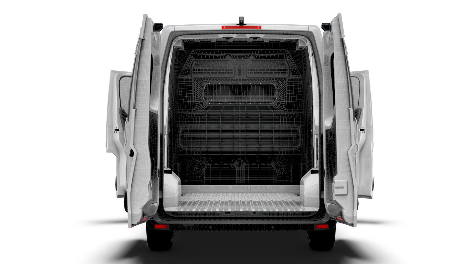 Renault Master L2H2 CrewCab Van HQ Interior 2024 3D model_25