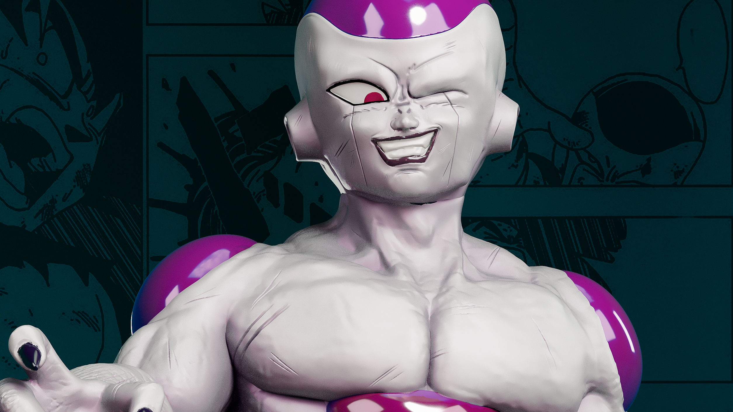freezer namek 3D print model_1