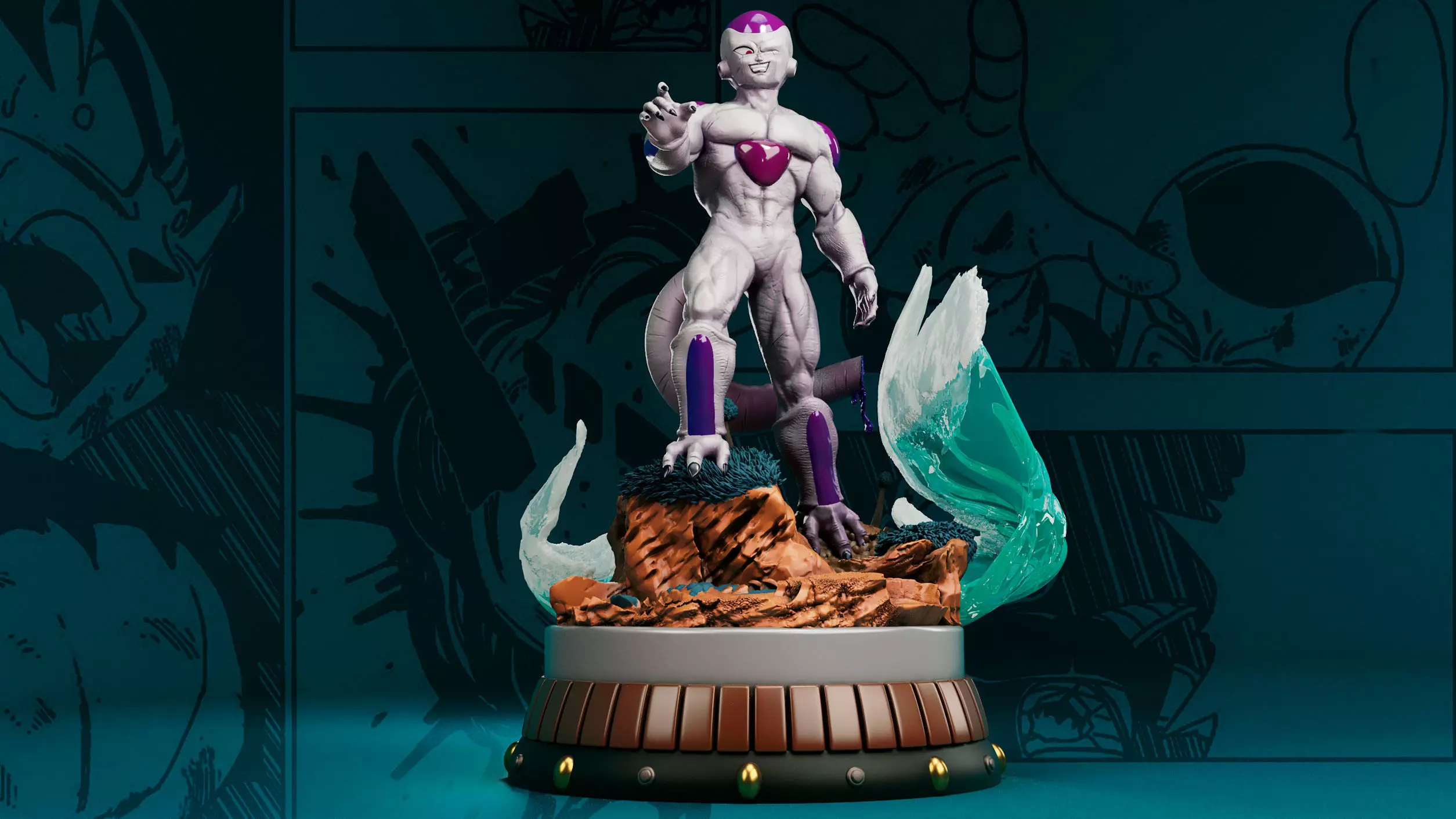 freezer namek 3D print model_0
