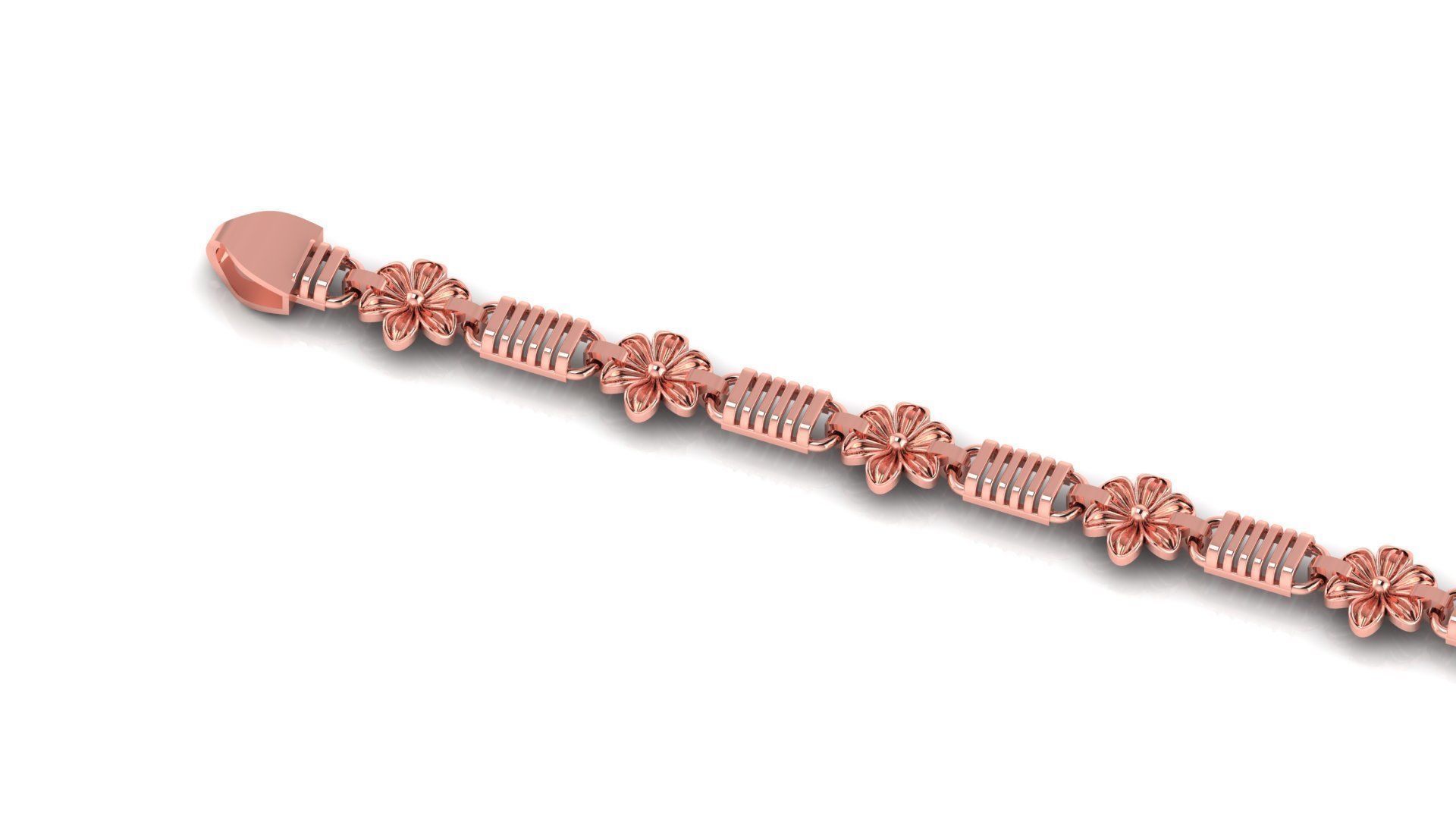 ladies 3d chain or necklace or bracelet 3d model 3D print model_1