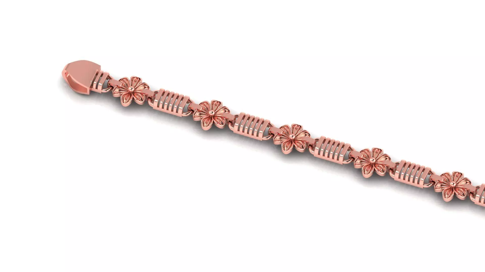 ladies 3d chain or necklace or bracelet 3d model 3D print model_0