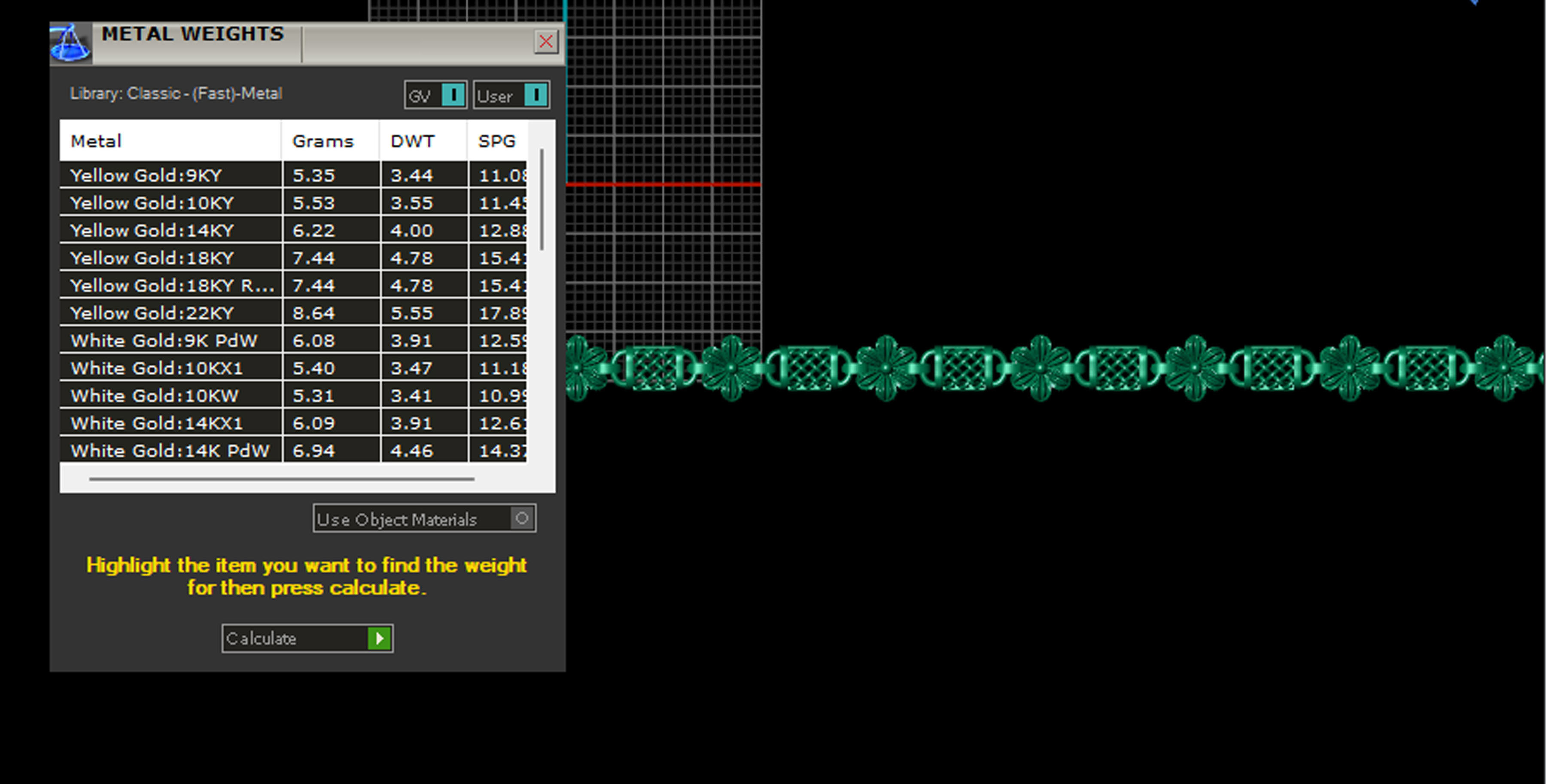 ladies 3d chain or necklace or bracelet 3d model 3D print model_6