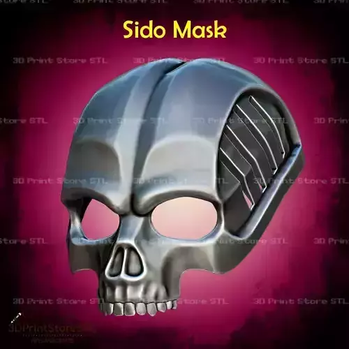 Sido Mask for Cosplay - STL File