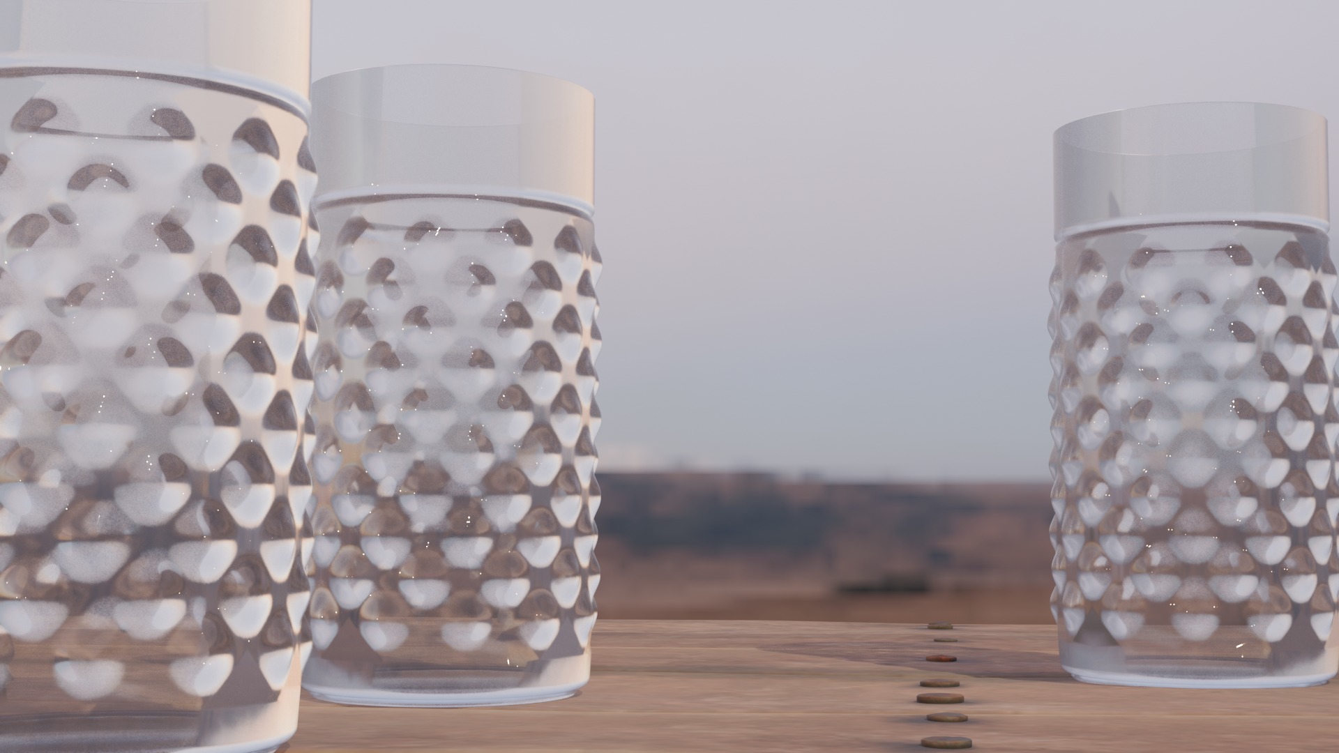 Water Glass Free 3D model_2