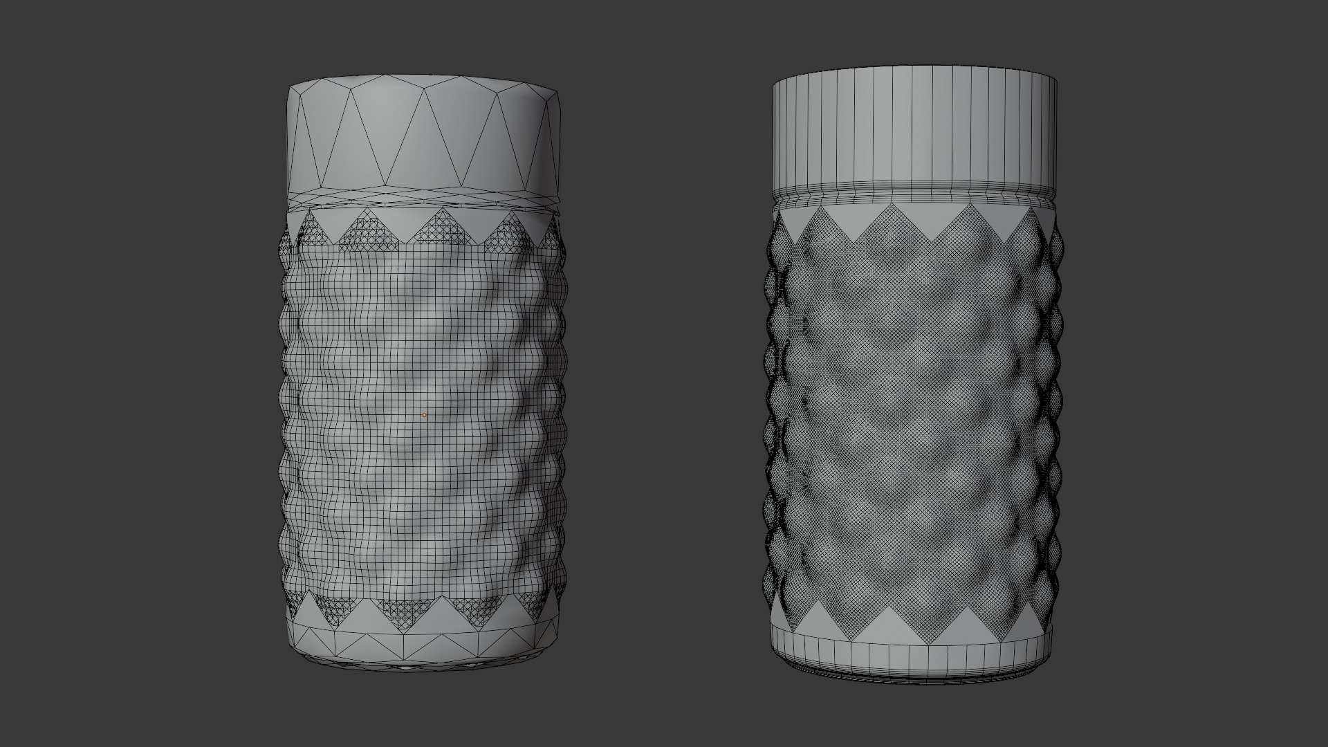 Water Glass Free 3D model_6