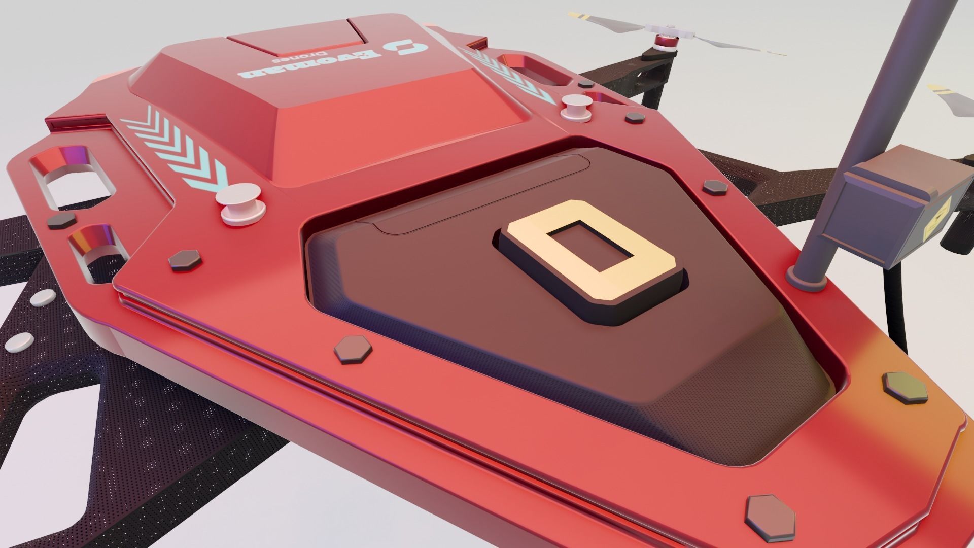 Rescue Drone 3D model_26