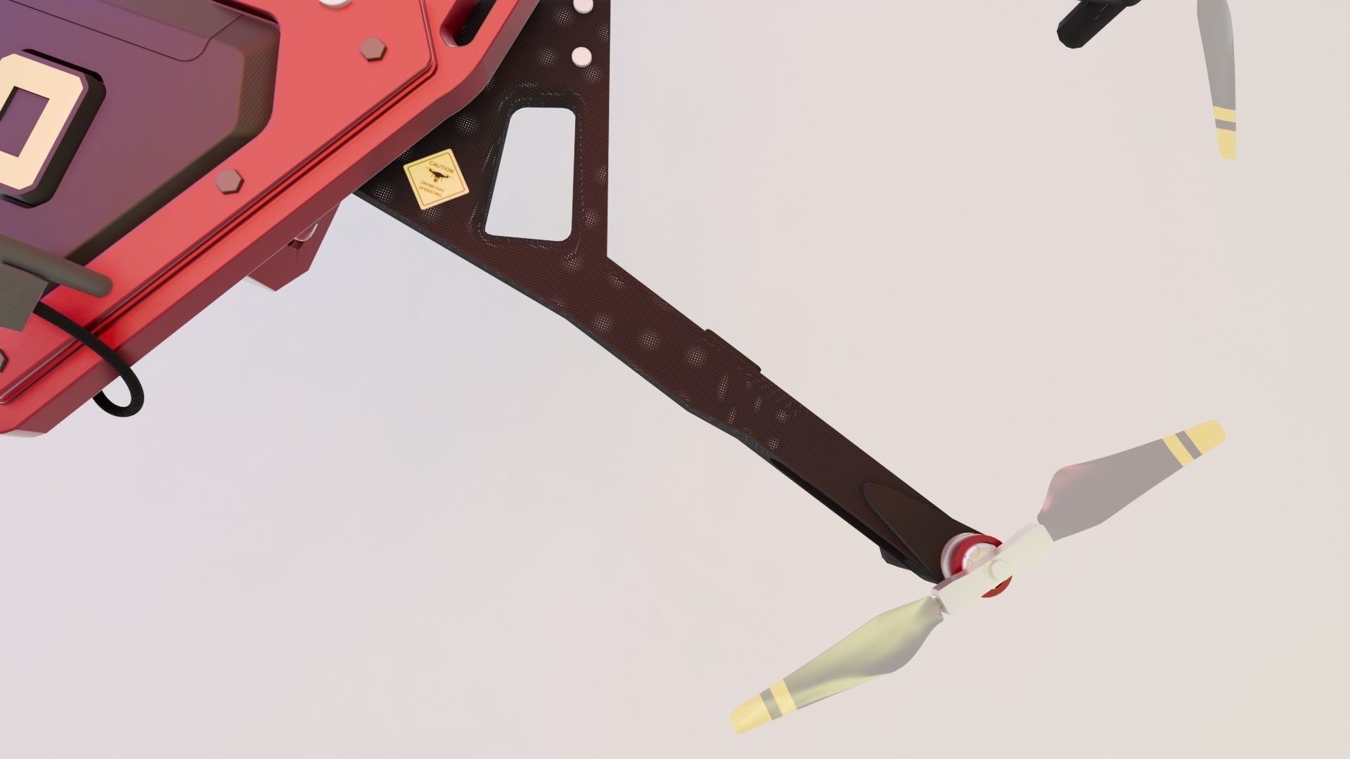 Rescue Drone 3D model_12