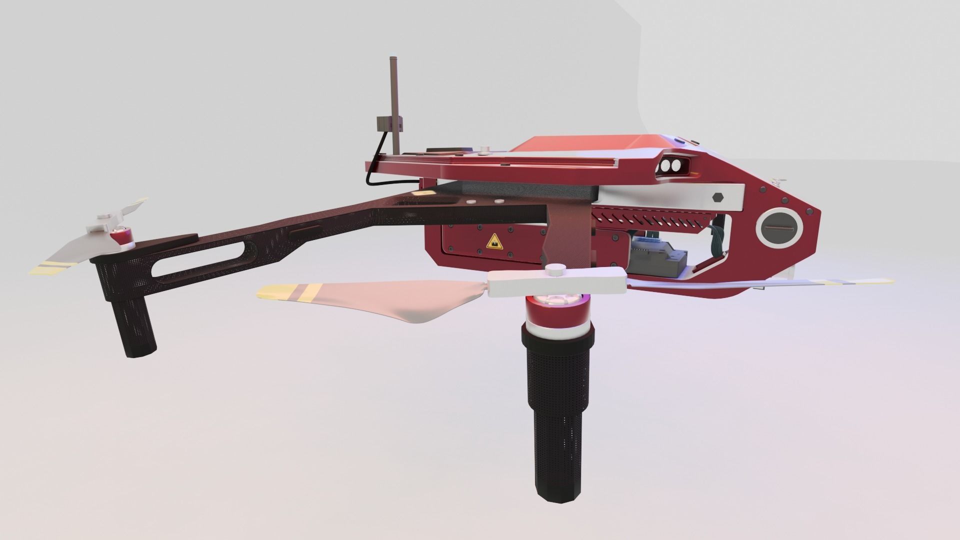 Rescue Drone 3D model_19