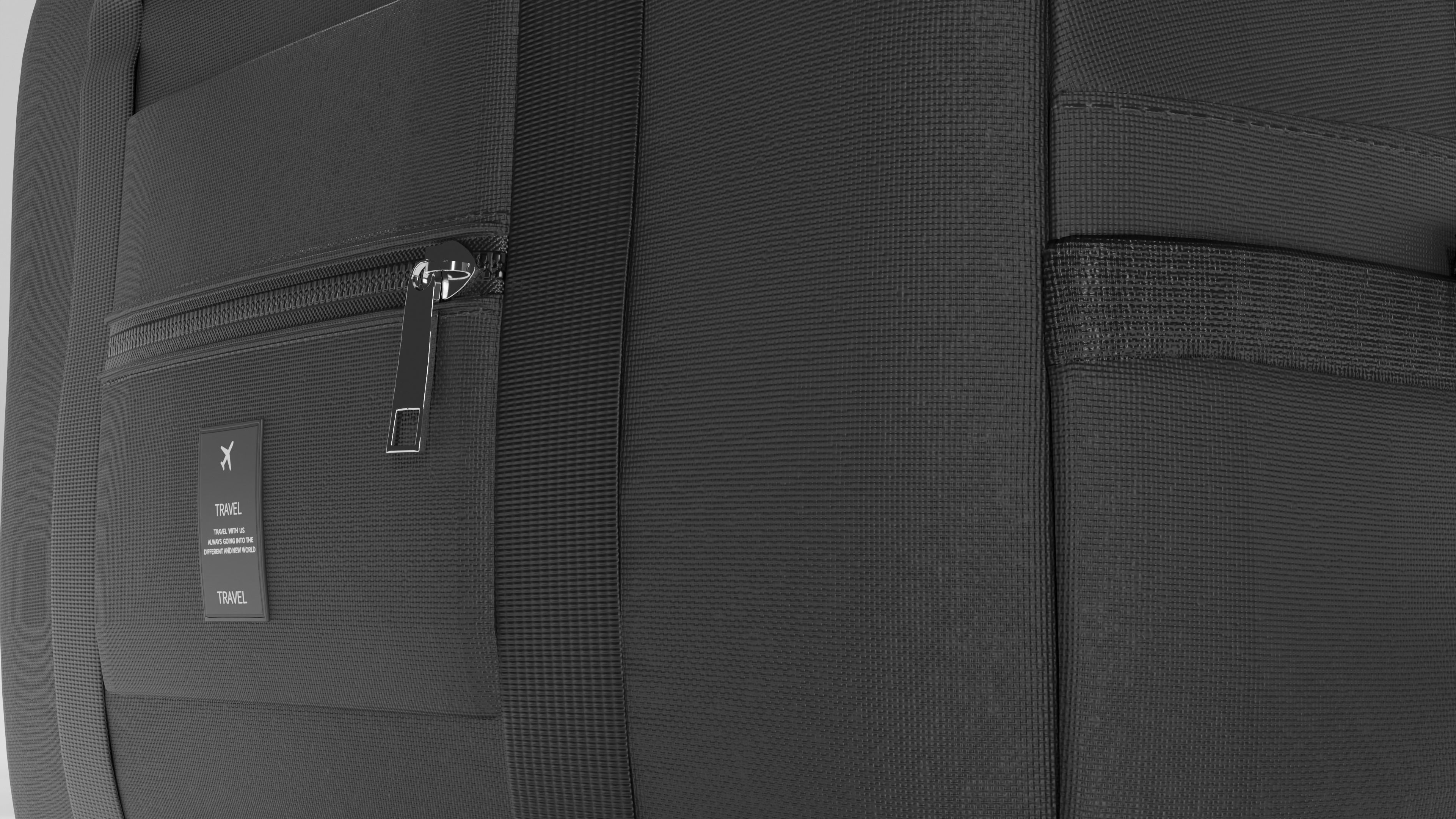 Travel bag 3D model_5