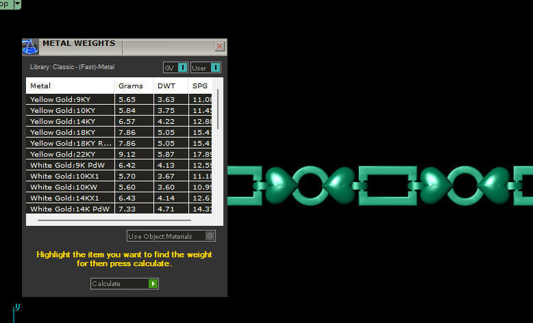 ladies 3d chain or necklace or bracelet 3d model 3D print model_3