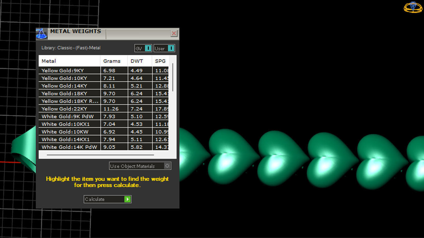 ladies 3d chain or necklace or bracelet 3d model 3D print model_5