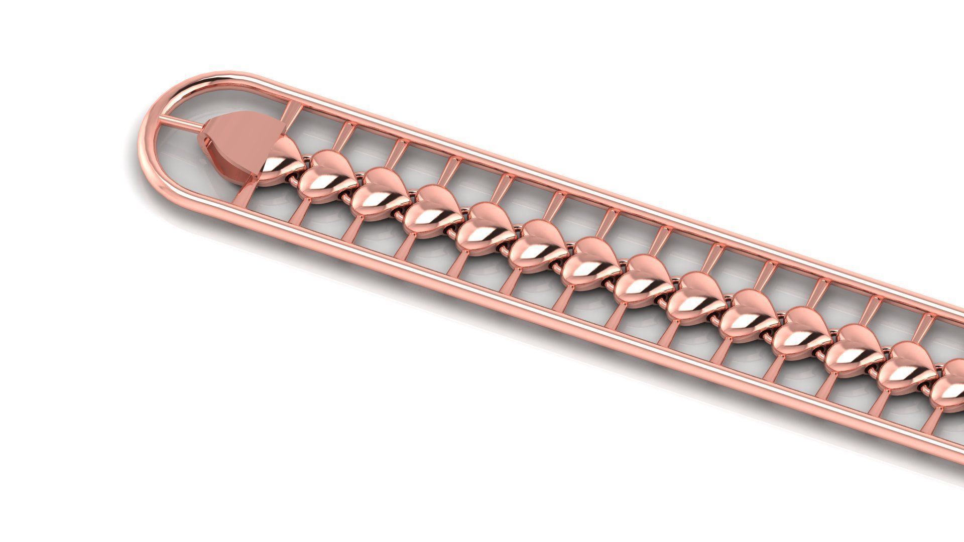 ladies 3d chain or necklace or bracelet 3d model 3D print model_1