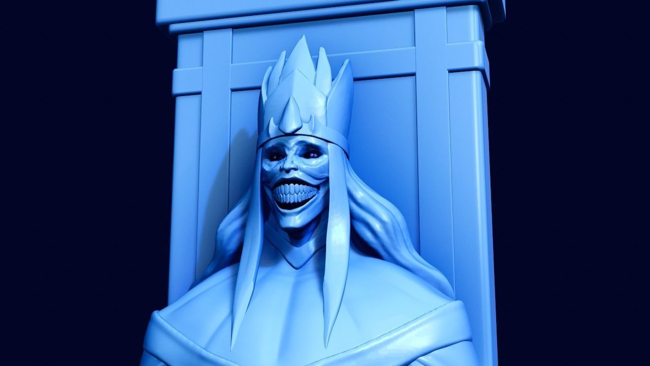 Solo Leveling novel Statue Of God 3d model 3D print model_17