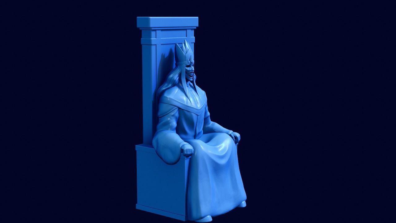 Solo Leveling novel Statue Of God 3d model 3D print model_10