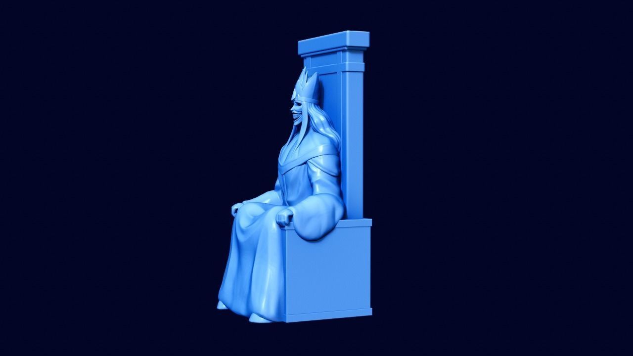 Solo Leveling novel Statue Of God 3d model 3D print model_3