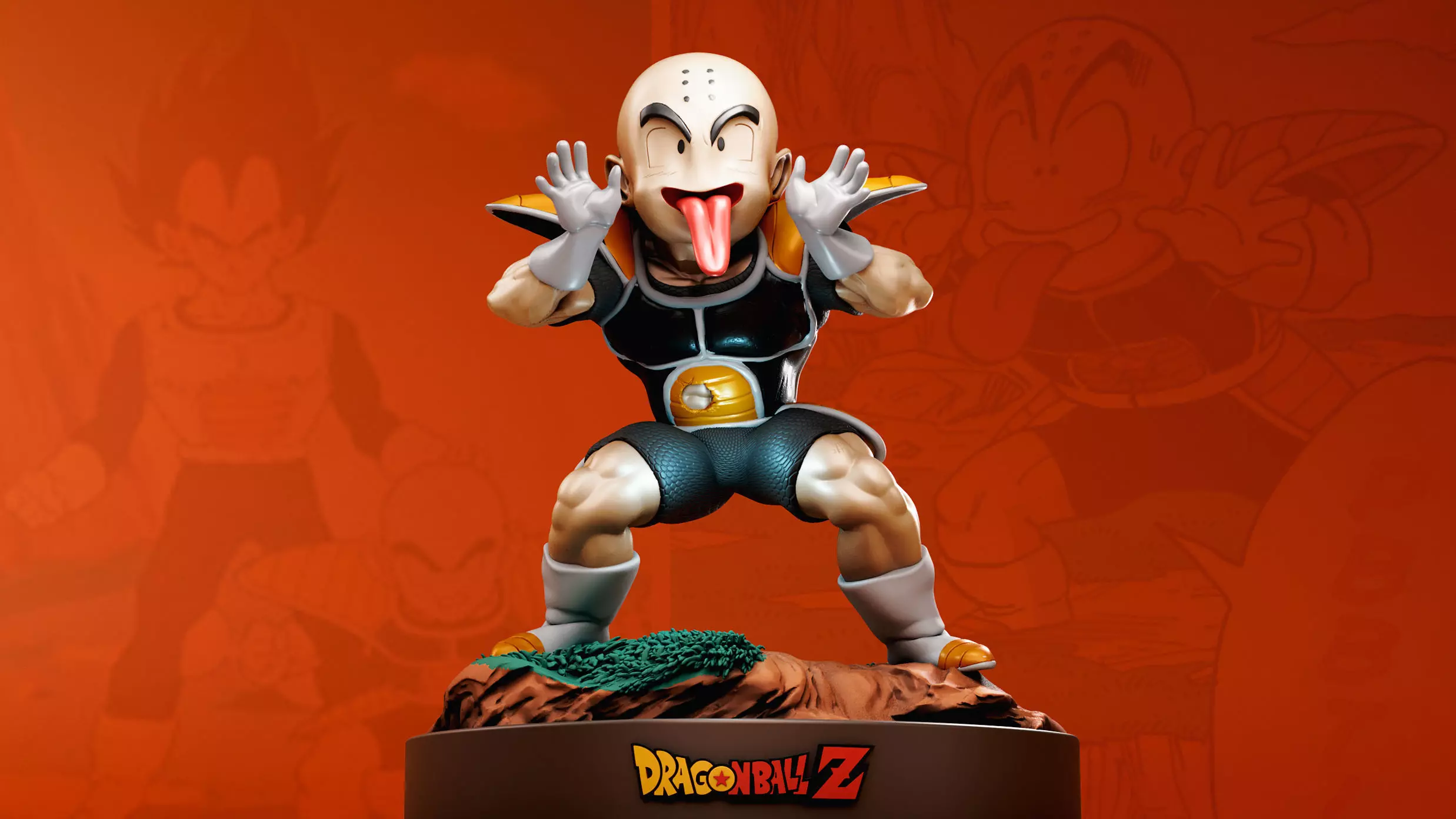 krilin dbz 3D print model_0