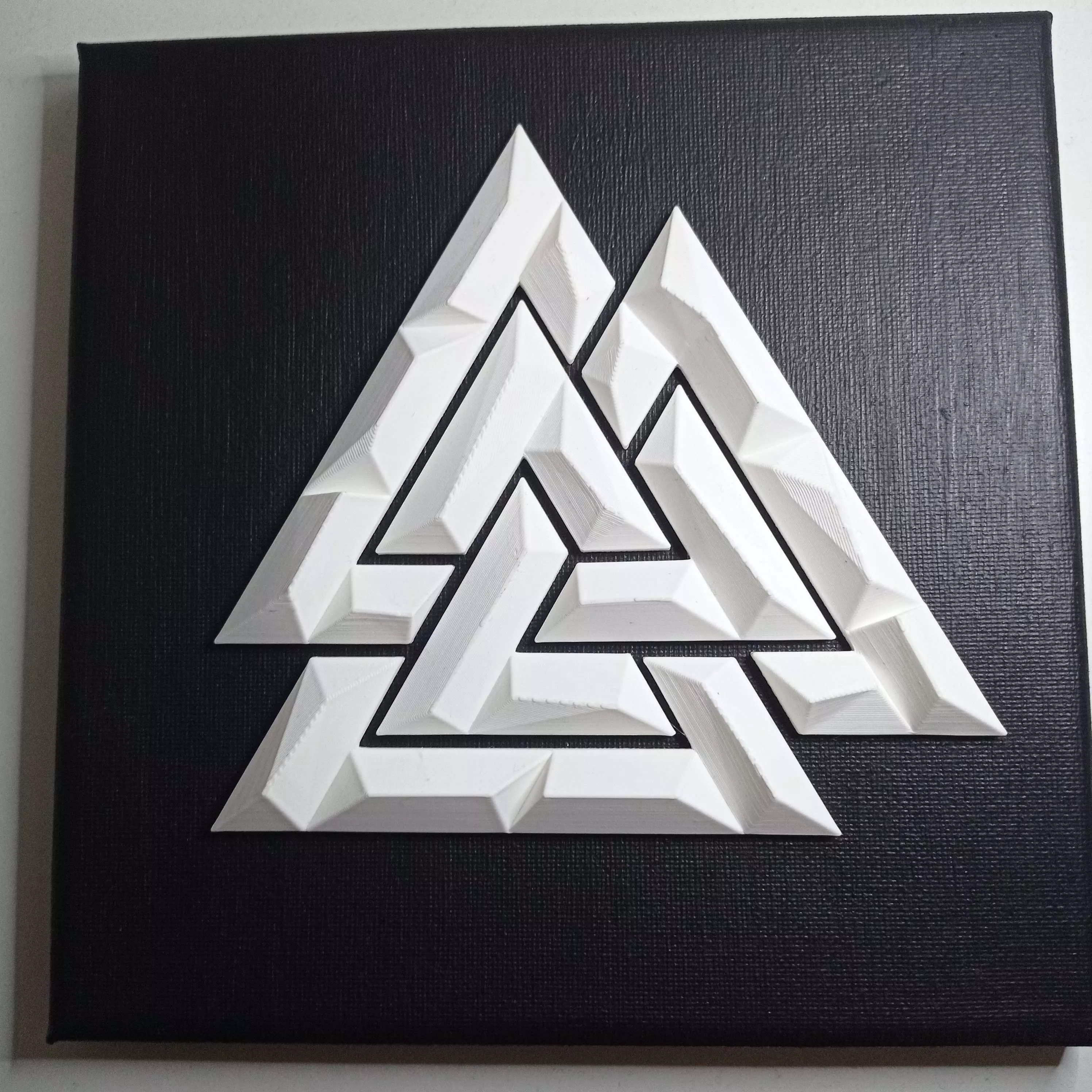 3D Valknut - Viking Decoration 3D print model_0