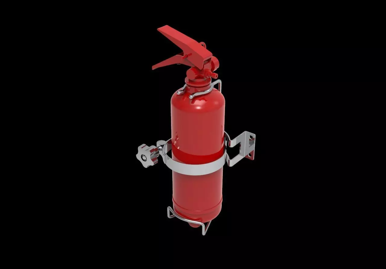 Fire Extinguisher - 3D 3D print model