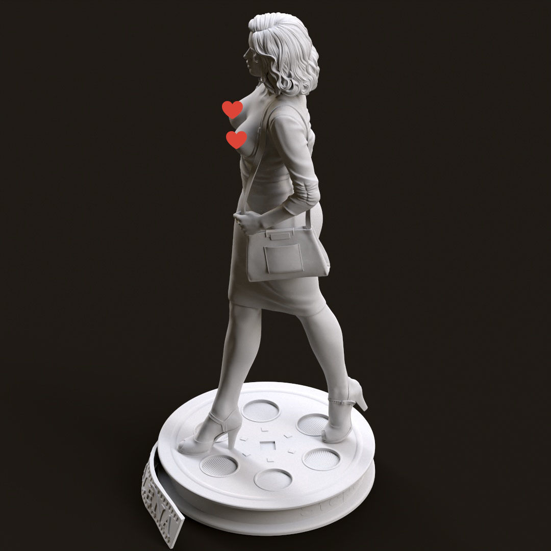 Malena Monica Bellucci NSFW 3D print model_45