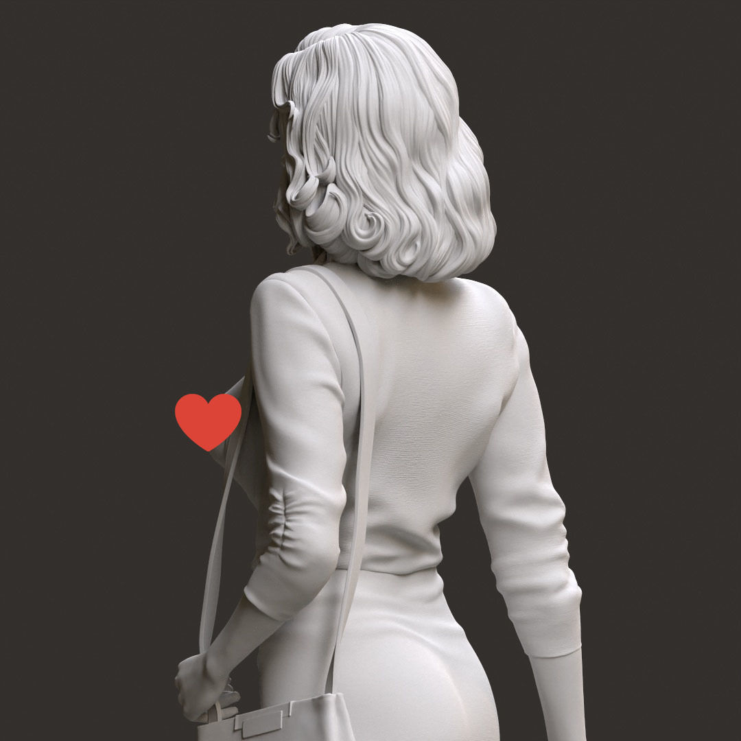 Malena Monica Bellucci NSFW 3D print model_27