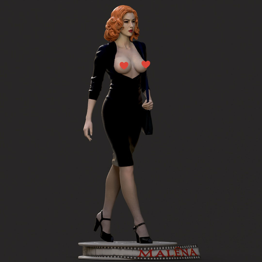 Malena Monica Bellucci NSFW 3D print model_2
