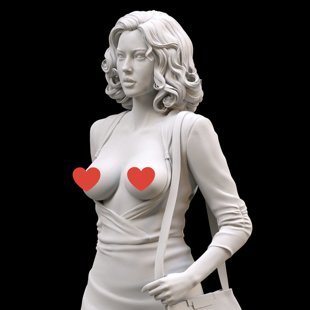 Malena Monica Bellucci NSFW 3D print model_31