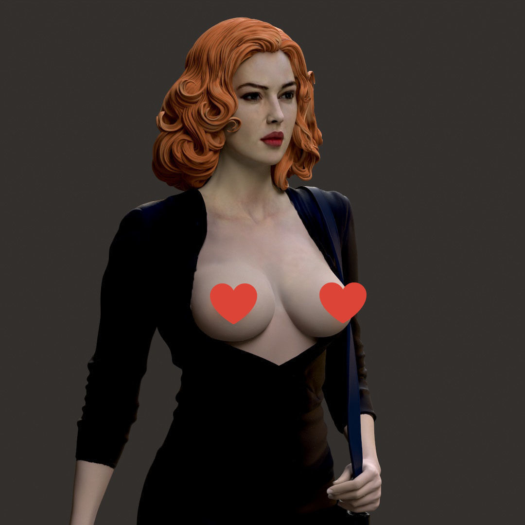 Malena Monica Bellucci NSFW 3D print model_18