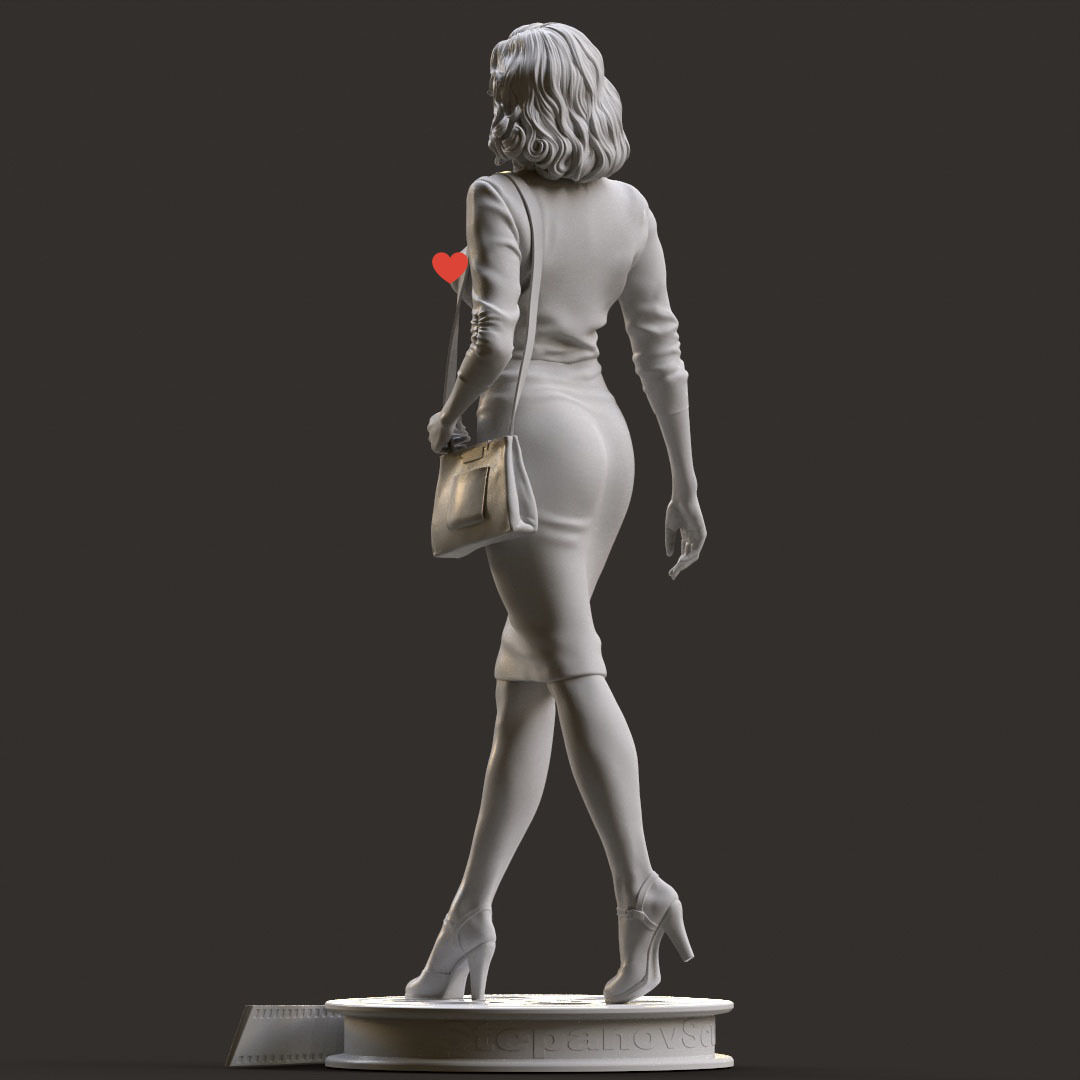 Malena Monica Bellucci NSFW 3D print model_11