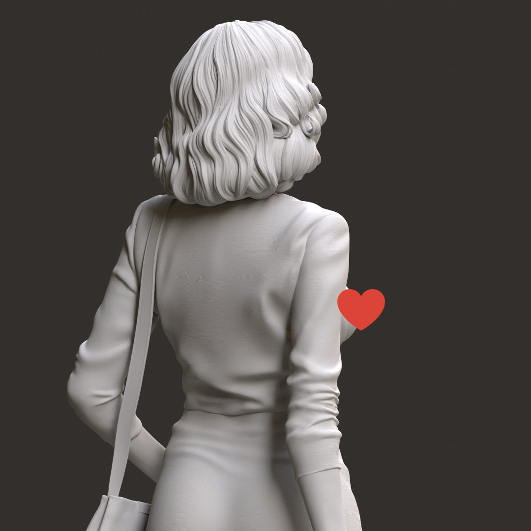 Malena Monica Bellucci NSFW 3D print model_23