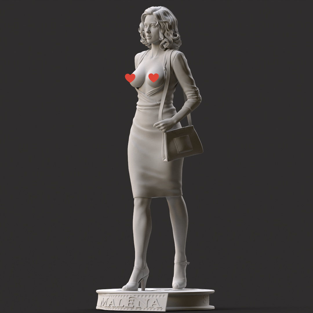 Malena Monica Bellucci NSFW 3D print model_15