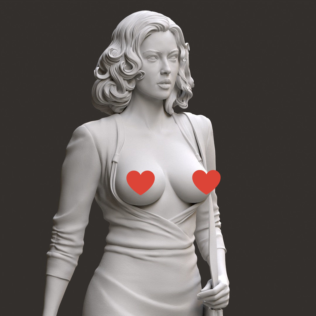 Malena Monica Bellucci NSFW 3D print model_19