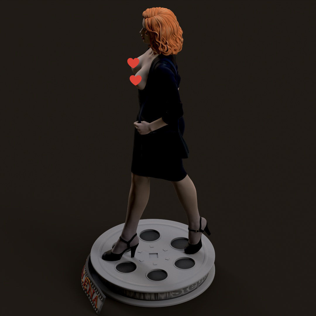 Malena Monica Bellucci NSFW 3D print model_44