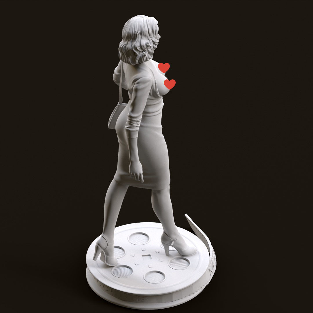 Malena Monica Bellucci NSFW 3D print model_37