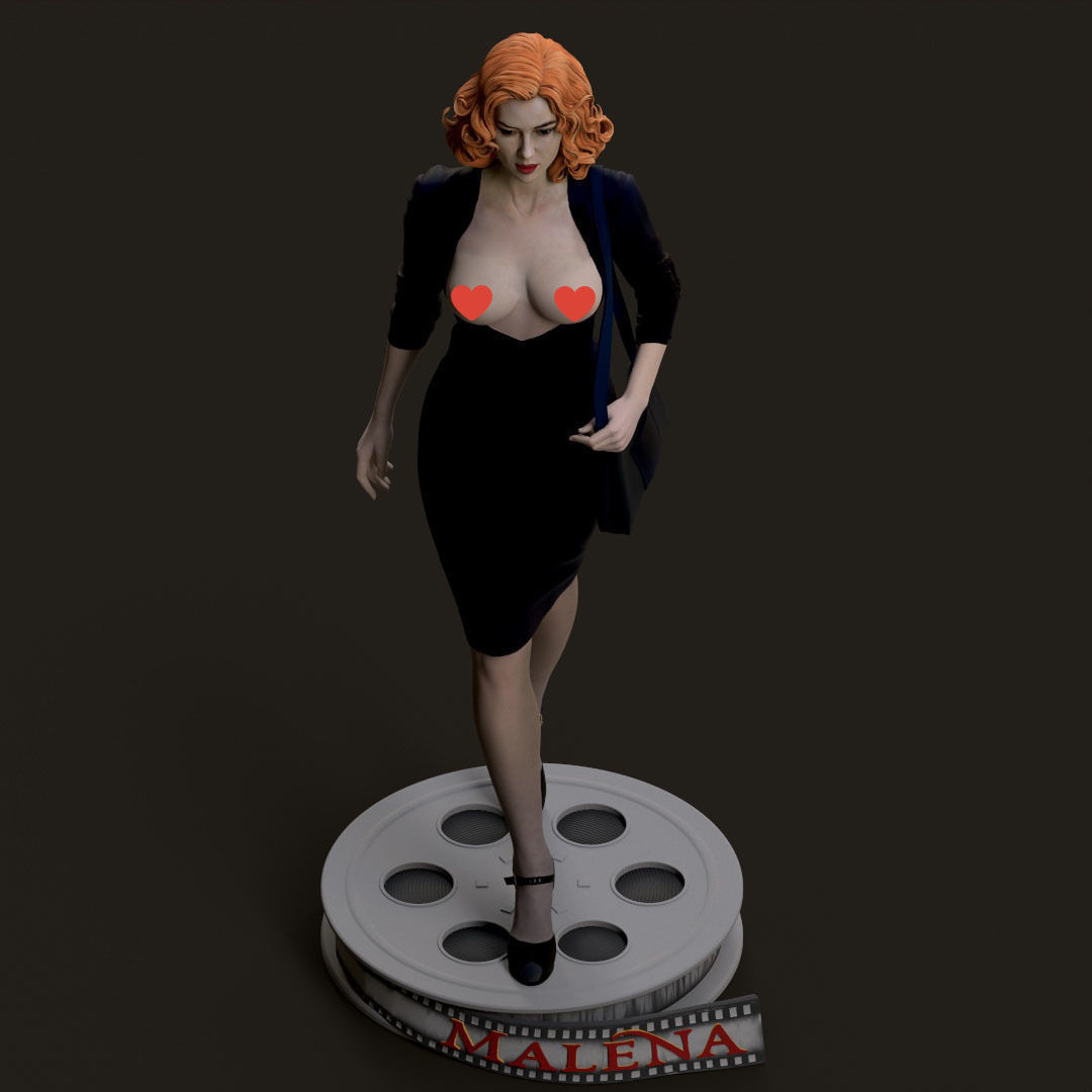 Malena Monica Bellucci NSFW 3D print model_32